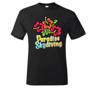 Paradise Skydiving T-Shirt (Black)